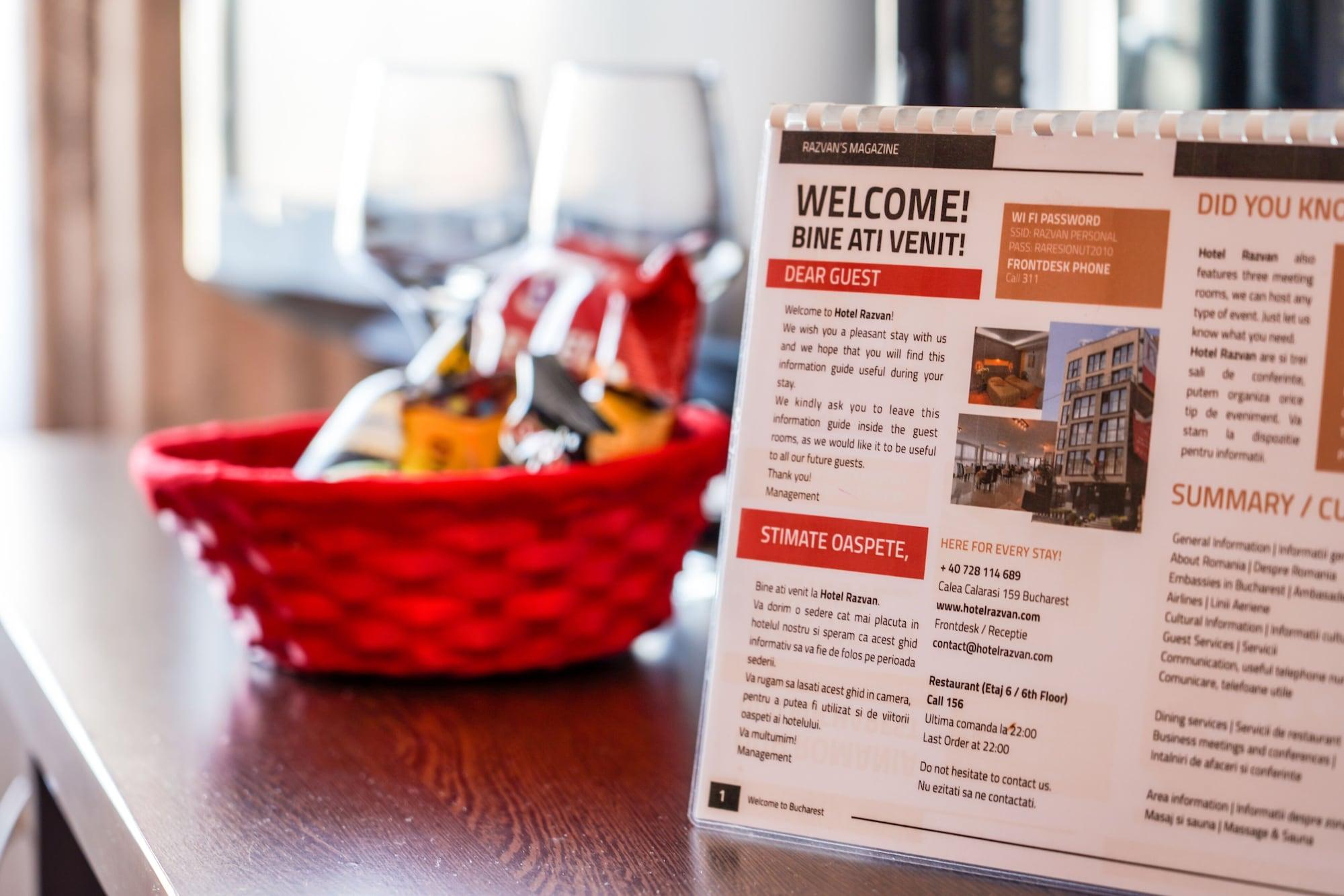 Hotel Razvan Bucureşti Eksteriør bilde
